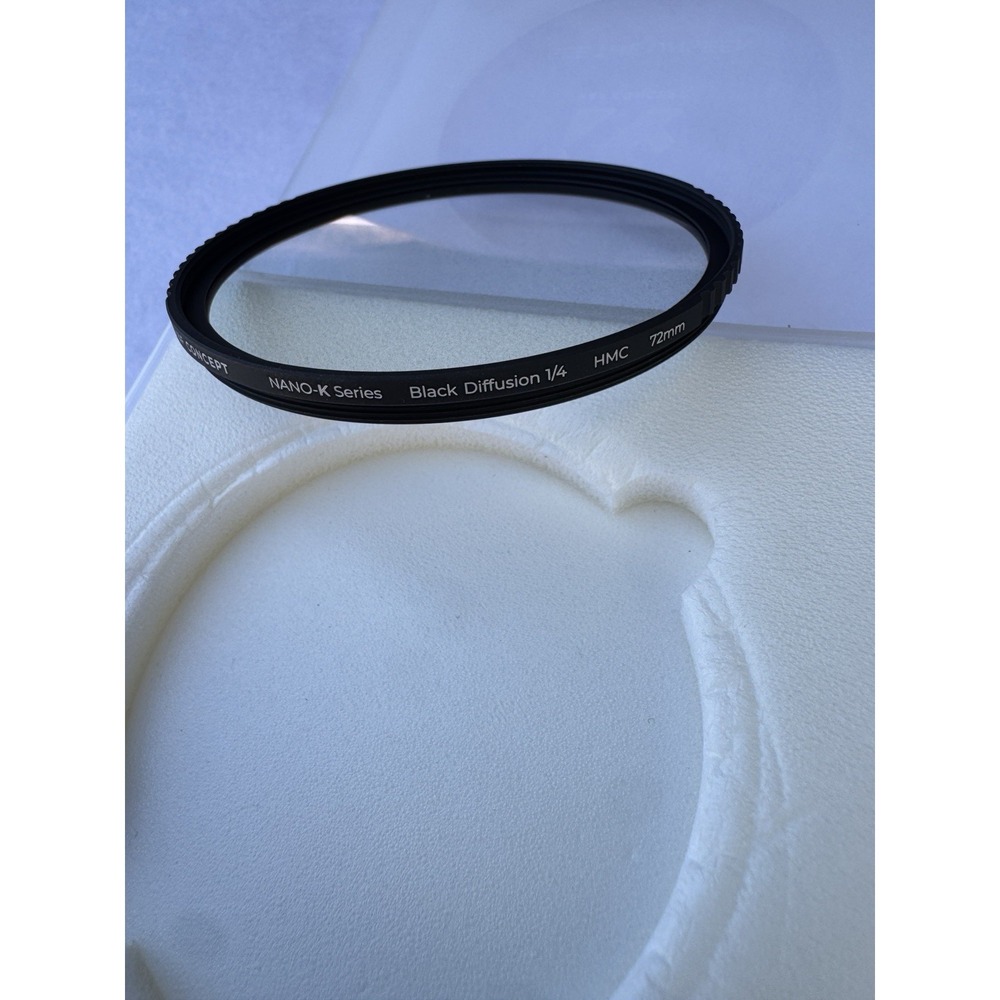 K&F Concept Nano-K Black Diffusion 1/4‎ HMC 72mm Filter New
